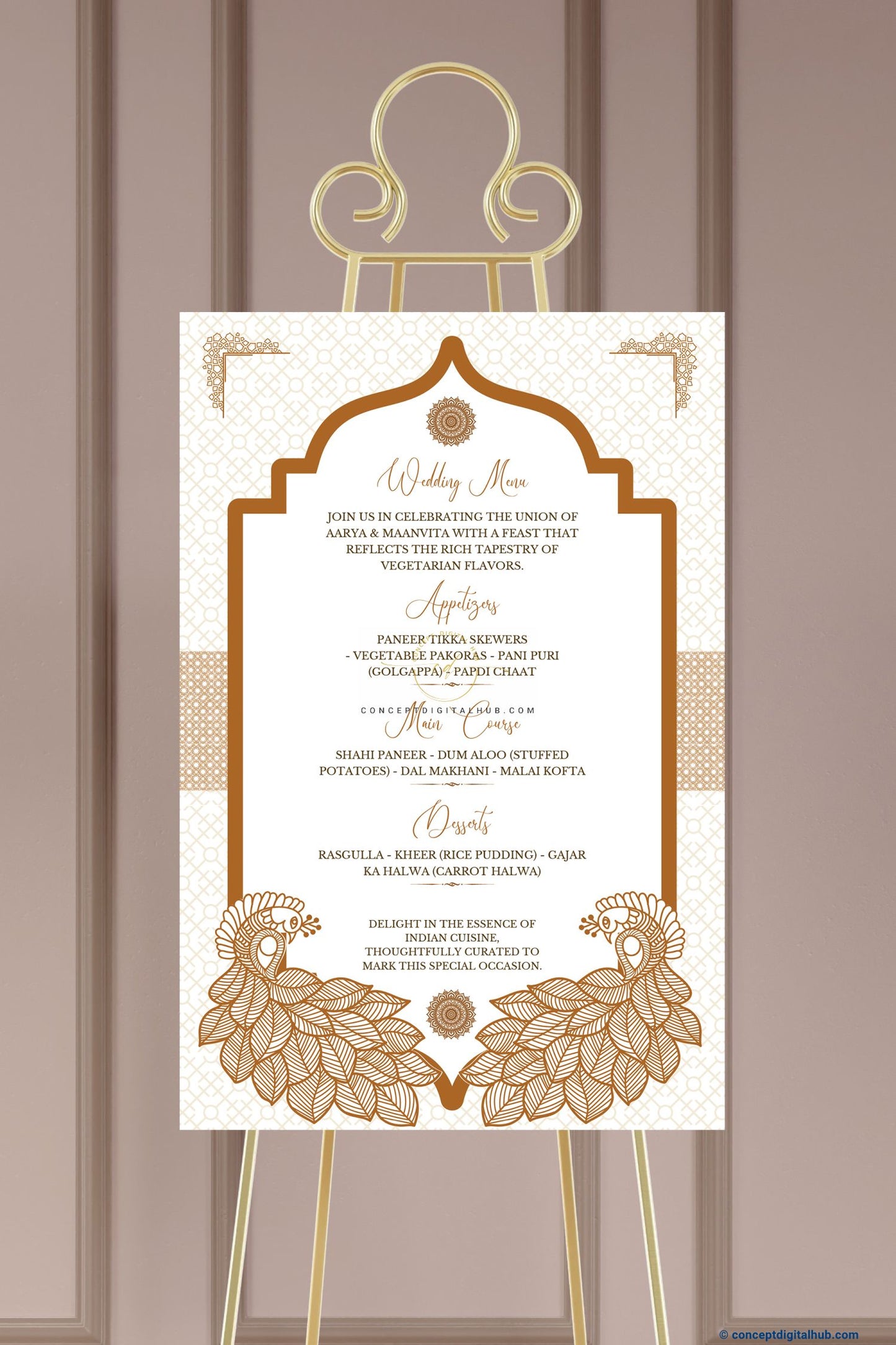 White Color Welcome Board for Wedding