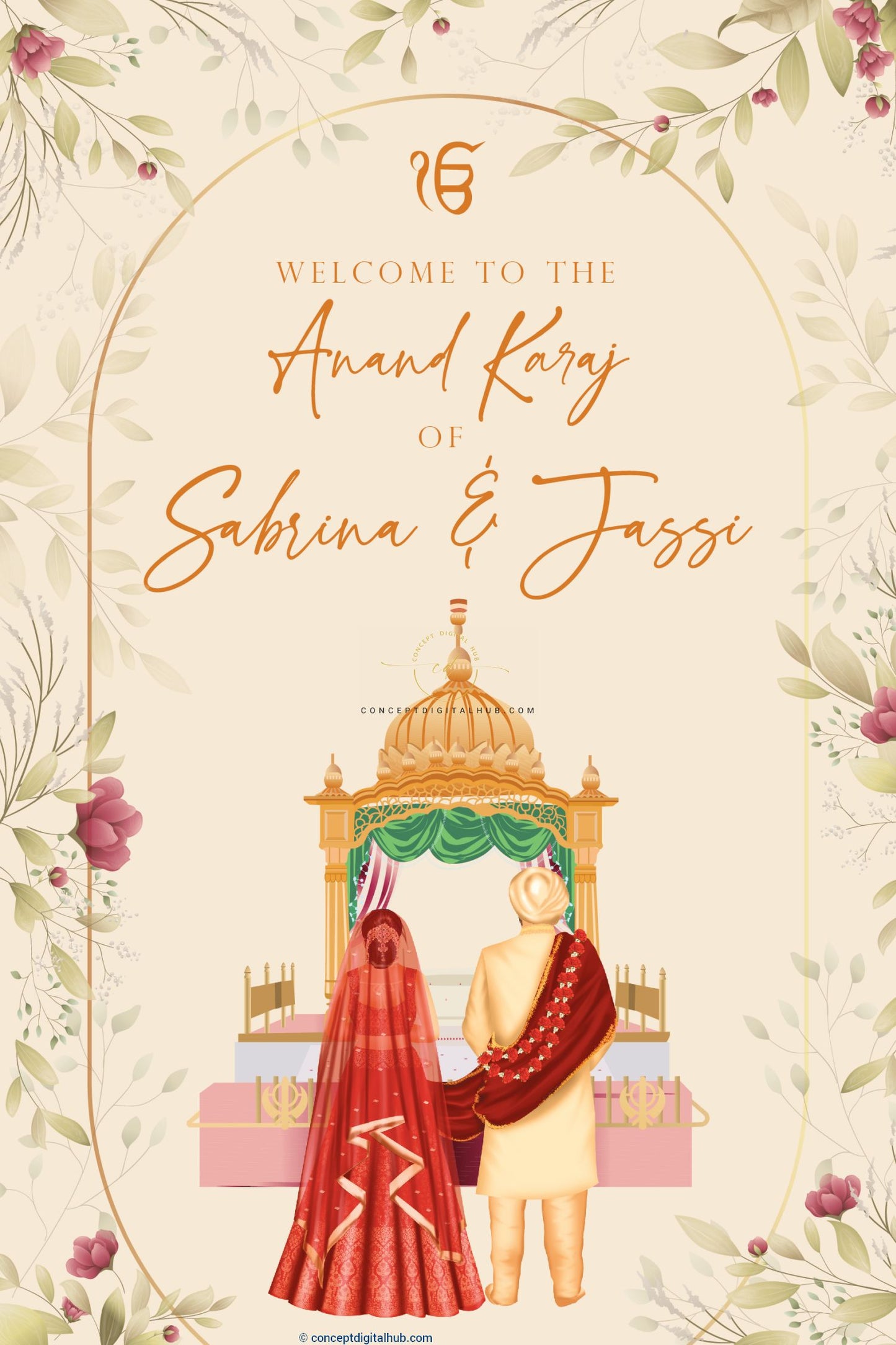 Anand Karaj Welcome Sign Board