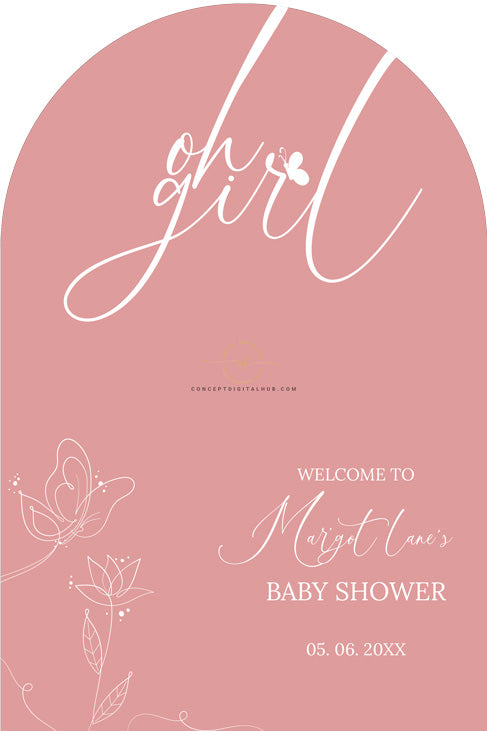 Baby Shower Signage