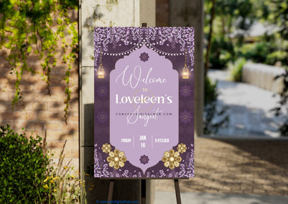 Sangeet Welcome Sign Board