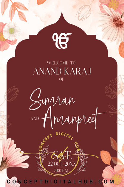 Welcome To Wedding Board Anand Karaj